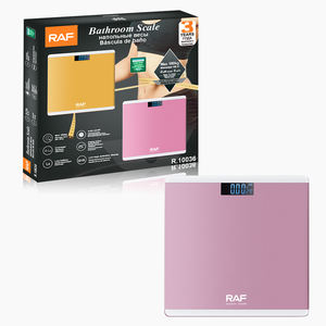 RAF 고품질 R.10036 핫 세일 네 가지 색상 혼합 세트 180KG 디지털 체중계 여성용 개인 욕실용 - Product Image 4