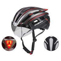 2022 Casco Aero tt Casco da Ciclismo per cronometro per uomo donna Casco da bici da corsa con lente Casco Ciclismo attrezzatura da bicicletta
