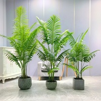 Plantes Artificielles Arbre Décoration Intérieure Bonsaï Plastique Pots Jardin Aménagement Paysager Palmier Intérieur Moderne Contemporain