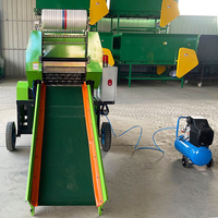 Máquina Briquetadora de Tallo de Maíz y Heno Totalmente Automática, Máquina Empacadora de Ensilaje