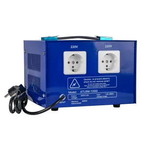 Servo Electric TND 500VA Single Phase Copper Coil 220V 110V AC Automatic Voltage Regulators Stabilizers AVR