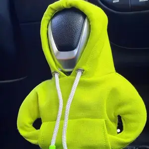 Hoodie Car Gear Shift Cover Fashion Gearshift Hoodie Car Gear Shift Knob  Cover Manual Handle Gear Sweatshirt Change Lever Cover