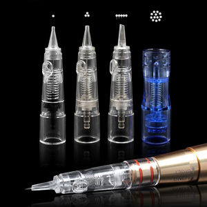 Biomaser-<span class=keywords><strong>agujas</strong></span> de cartucho de maquillaje permanente esterilizadas <span class=keywords><strong>para</strong></span> micropigmentación y cuidado de la piel, P1/T100/X1/E003/P70 - Product Image 1