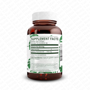 カスタマイズされた天然有機イブニングプリムローズオイル、脂肪酸由来ソフトカプセル、神経と心臓の健康をサポート - Product Image 3