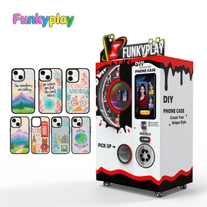Funkyplay 2025 Ý Tưởng Kinh Doanh Chất Lượng Cao Tự Phục Vụ DIY Điện Thoại Di Động Trường Hợp Máy Bán Hàng Tự Động Cho Điện Thoại Cửa Hàng - Product Image 1