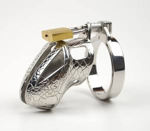 <span class=keywords><strong>Cage</strong></span> de chasteté pour homme, dispositif de sexe pour adulte avec anneau de coq incurvé, jouets sexuels BDSM, Bondage, pénis pour homme, ceinture de chasteté - Product Image 1