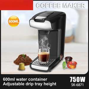 Cafetera Eléctrica Automática de Aluminio para Espresso, de Uso Comercial - Product Image 2