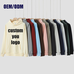 High Quality Wholesale Unisex Print Hooded Custom Logo Design Outdoor <b>Sweatshirts</b> Heavyweight Oversized Pullover Hoodie for <b>Men</b> - Product Image 1