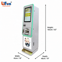 Distributeur automatique de jetons et de pièces de monnaie personnalisé LIFUN – Machine de change de monnaie en libre-service – Machine à changer les billets en pièces