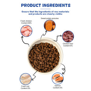 El alimento natural saludable <span class=keywords><strong>para</strong></span> <span class=keywords><strong>perros</strong></span> más vendido, rico en salmón, bacalao y pescado de aguas profundas, alimento seco horneado con alto contenido de proteínas <span class=keywords><strong>para</strong></span> <span class=keywords><strong>perros</strong></span> - Product Image 2