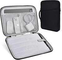 Housse de protection personnalisée pour tablette iPad Air 13 pouces 2026 M4 M3 M2 et iPad Pro 13 pouces M5/M4 – Étui de transport et de rangement