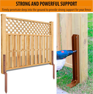 34 в, опорная пластина с металлическим колом - Product Image 2