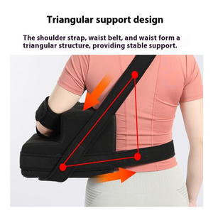 OEM <b>Arm</b> Sling with Abduction Pillow Shoulder Support Immobilizer Adjustable <b>Arm</b> Shoulder Rotator <b>Cuff</b> Support with Therapy Ball - Product Image 6