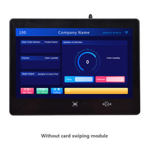 <span class=keywords><strong>Permis</strong></span> de travail électronique RFID, poste de travail sans fil, ordinateur embarqué, écran 10,1 pouces, en stock - Product Image 1