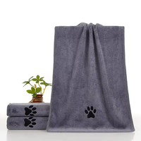 Serviette pour animaux de compagnie en microfibre personnalisée, de luxe, écologique, à séchage rapide, ultra douce et absorbante pour chiens et chats, toutes saisons, intérieur/extérieur