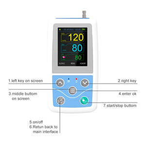 CONTEC ABPM50 Ambulatory Bp Monitoring <span class=keywords><strong>Tensiomètre</strong></span> numérique rechargeable - Product Image 5