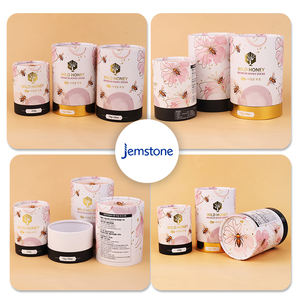 Papel biodegradable de alta calidad, tarro de papel, embalaje de tubo de papel redondo Kraft - Product Image 6