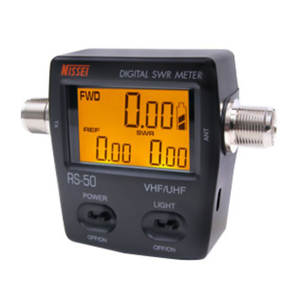 Medidor de ROE y Potencia Nissei RS-50 RS50, Conector de Antena SO239, 125-525 Mhz para Radioaficionados Baofeng Kenwood TYT, Medidor Compacto - Product Image 1