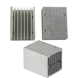 Disipador de Calor de Aluminio para Semiconductores – Enfriador de Perfil de Aluminio 2 en 1 de 12V, Placa de Aluminio para Disipación de Calor Electrónica 100x60x60mm M530 - Product Image 1