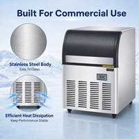 Fabricant OEM & ODM de machines à glaçons miniatures commerciales en acier inoxydable avec moteur automatique pour les commerces