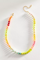 Haute qualité été nouveau Style Design Original guérison dopamine pierre naturelle collier coloré clavicule perle Bracelet pour les femmes