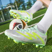 Chaussures de football d'entraînement durables, tige en PU, semelle extérieure en TPU résistante à l'abrasion, légères, imperméables, antidérapantes, printemps, été, automne