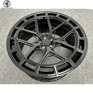 Jantes multi-rayons forgées en alliage d'aluminium pour Audi RS6 C8, finition noir brillant personnalisée, tailles 19-24 pouces, ajustement précis 1:1, neuves - Product Image 5