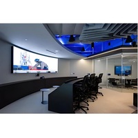 Pantalla LED de paso pequeño a todo color para interiores P1.95, pantalla de video LED de alta definición para centros comerciales, salas de exposiciones, vestíbulos y publicidad.