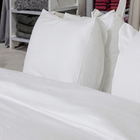 4 pièces 300TC 100% coton pur jetables personnalisables antibactériens draps et taies d'oreiller imperméables à motifs floraux/à motifs/à thème de Noël