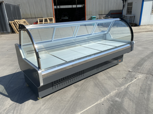 <span class=keywords><strong>Prix</strong></span> compétitif Vitrine pour Deli Viande fraîche Supermarché <span class=keywords><strong>Boucherie</strong></span> Fruits de mer Réfrigérateur Contrôle mécanique de la température - Product Image 5