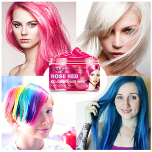 Cire colorante pour cheveux ELAMEI, marque privée, biologique, unisexe, non grasse, teinture capillaire temporaire personnalisée, cire colorante pour cheveux temporaire - Product Image 6