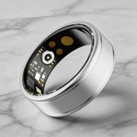 Anneau intelligent de suivi de santé, contrôle tactile, étanche IP68, moniteur de fréquence cardiaque, SpO2, température corporelle, suivi du sommeil, étui