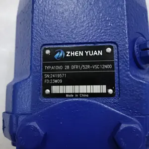 Zhenyuan ปั๊มลูกสูบ R992001290 A10VO28DRG A10VO60 A10VO45ปั๊มไฮดรอลิกแรงดันสูง A10VO85 A10VO71 52L-VSC12 OEM