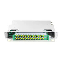 Armoire ODF de type rack 19 pouces, 48/72 cœurs, déchargement 5U, unité de distribution optique FDU FTTH, boîte de distribution de fibres Aoptke