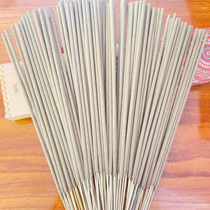 Bâtons d'encens parfumés au vétiver naturel de 30 cm, écologiques, pour l'aromathérapie, le yoga, la méditation, le spa, la maison, désodorisant d'air - Product Image 1