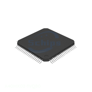 ชิ้นส่วนอิเล็กทรอนิกส์แบบฝังตัว รุ่น A40MX02-1VQ80 80 TQFP จากผู้ผลิต Channel - Product Image 1
