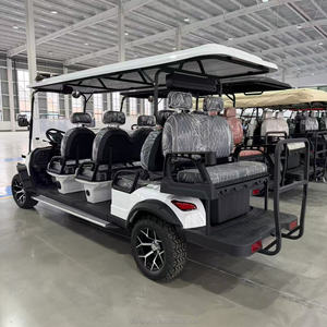 Carrello da Golf Elettrico a 8 Posti Più Venduto, Batteria al Litio 72V, Navetta per Parchi a Tema e Attrazioni Turistiche con Consegna Rapida - Product Image 2