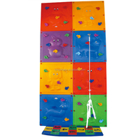 Grand mur d'escalade professionnel escalade peut contenir des accessoires pour enfants Durable enfant aire de jeux intérieure mur d'équipement de jeu intérieur