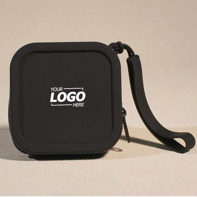 Cute Silicone Coin Purse and Mini Storage Bag, Portable Earphone Case with Keychain, Custom Logo Promotional Gift for Women