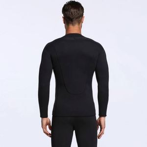 Veste de Plongée en Néoprène Personnalisée avec Logo, 1,5 2 3 mm, Chaude, pour Surf, Natation, Plongée, avec Fermeture Éclair sur le Devant, pour Hommes - Product Image 4