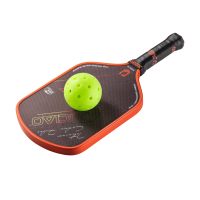 Raquette de pickleball TITAN1.0 approuvée USAPA en titane et fibre de carbone, noyau en PP alvéolé, surface de friction durable pour l'entraînement