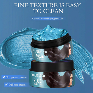 <strong>Hair</strong> <strong>Color</strong> Clay 100g Instant Coloring Easy <strong>Wash</strong> Out OEM ODM for Party Festival - Product Image 5