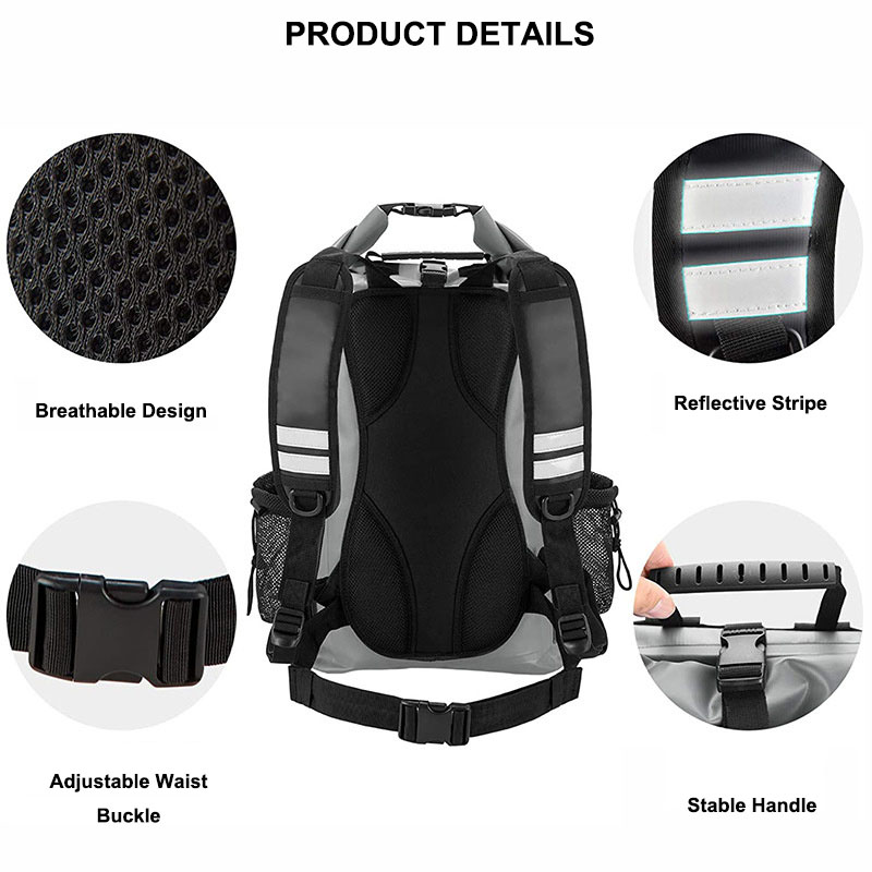 product-750-750 Custom Logo Tarpaulin Outdoor Quick Dry Hotsale Large 50L Foldable Waterproof Camping Backpack Bag