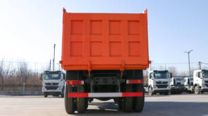 รถบรรทุกมือสอง Sinotruk Howo NX 8x4 แบบดัมพ์ พร้อมผ้าใบคลุมไฟฟ้า คุณภาพสูง ราคาดี รถบรรทุกสำหรับงานหนัก ขาย - Product Image 4