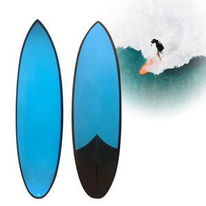 Nouvelle Planche de Paddle pour Adulte en Fibre de Verre EPS Non Gonflable, Noir et Blanc, Planche de Surf en Mousse, Petite Planche de Loisirs 24 Non Gonflable - Product Image 3