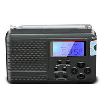 Fabrik-DSP-Radio mit vollem Multiband-Unterstützungs- und Empfangsbereich (AM, FM, SW, TV), LCD-Bluescreen, Wecker und Teleskopantenne für Senioren und den Heimgebrauch