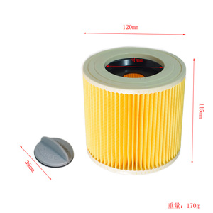 Cartouches filtrantes pour aspirateurs [Pack de <span class=keywords><strong>2</strong></span>] pour aspirateurs eau et poussière WD2/WD3/<span class=keywords><strong>MV2</strong></span>/MV3 |   Aspirateur réutilisable - Product Image 5