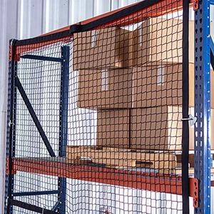 ตาข่ายนิรภัยสำหรับชั้นวางของแบบหนาพิเศษ HDPE ไนลอน สำหรับคลังสินค้า - Product Image 1