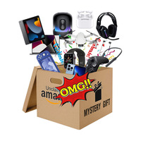 Mysterious Kraftpapier Electronics Mystery Box pour les joueurs avec écran IPS Rubber Band Material Jewelry-Christmas Gift