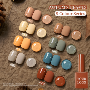 Vernis Gel UV Couleurs Automnales, Design Français, Longue Durée, Non Toxique, Végan, Écologique, Séchage LED/UV, 15ml, Pour Usage Professionnel en Salon ou DIY - Product Image 4